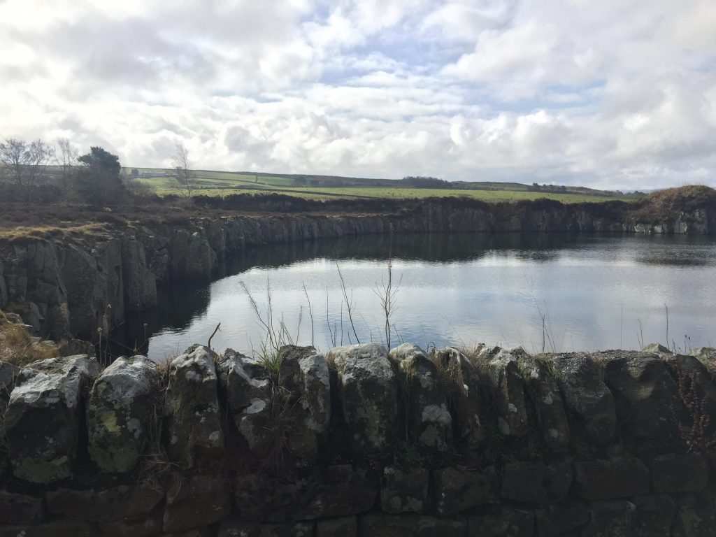 Lakeside views from the running trail